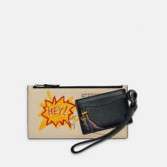 Coach X Jean Michel Basquiat Pouch Trio - Picture 1 of 13